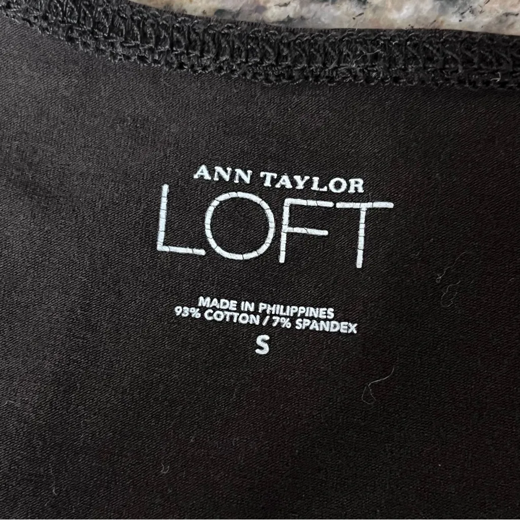 Ann Taylor Chocolate Brown Seamless Cami Tank Top Women’s Small Cotton Basic - Image 7