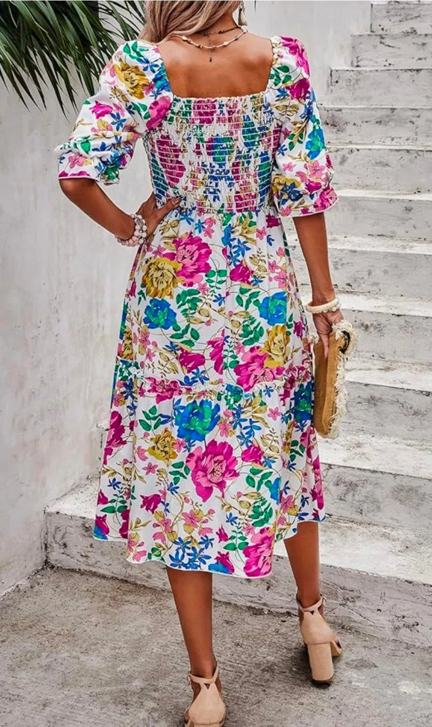 Women’s Summer Midi Length Dress - Image 2