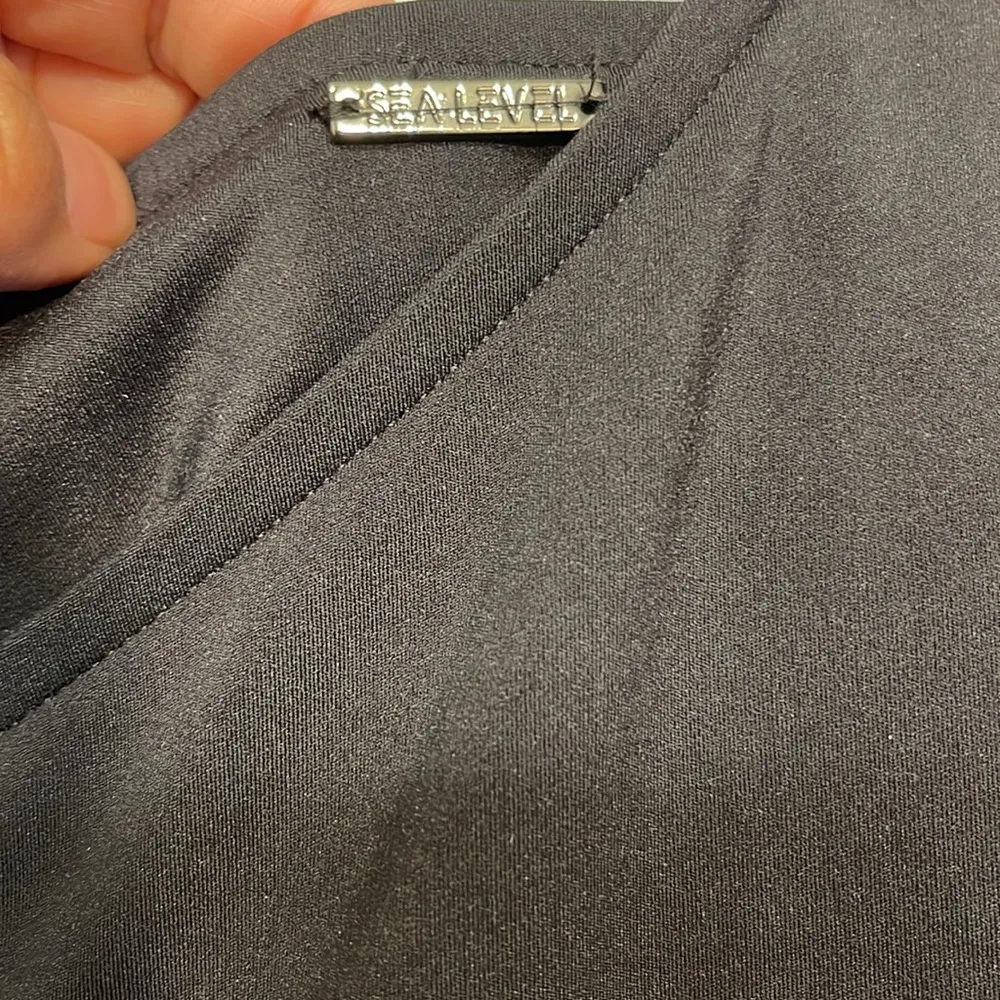 Sea Level Swim Australia Luxe Collection Dark Romance Black Swimsuit Size 8 NWT - Image 6