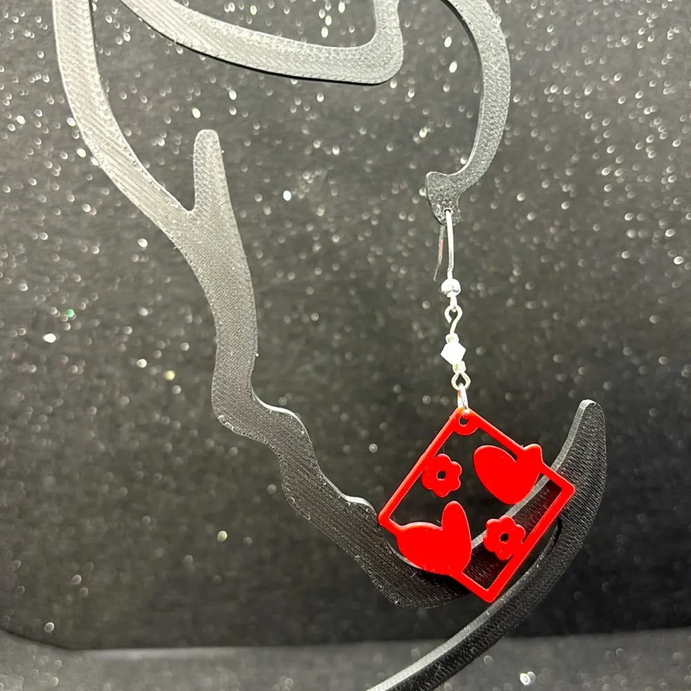 The Laced Love Earrings - Image 3