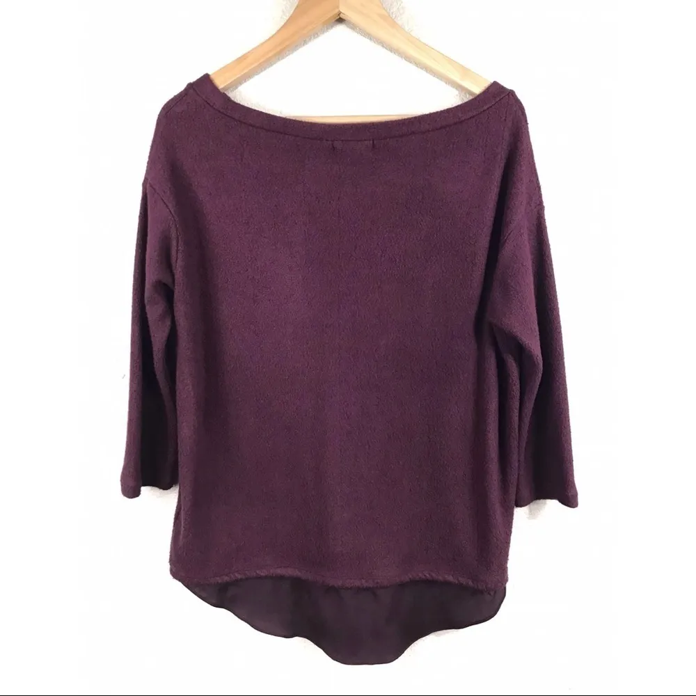 UO Silence + Noise Aimee Shirttail Pullover - Image 3