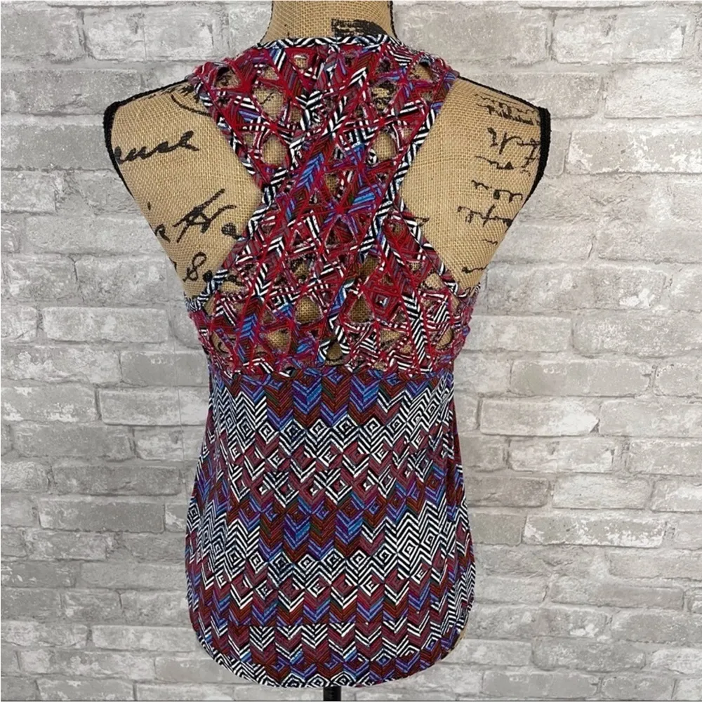 Anthropologie Ella Moss Kalisa Cross Back Tank Top - Image 7