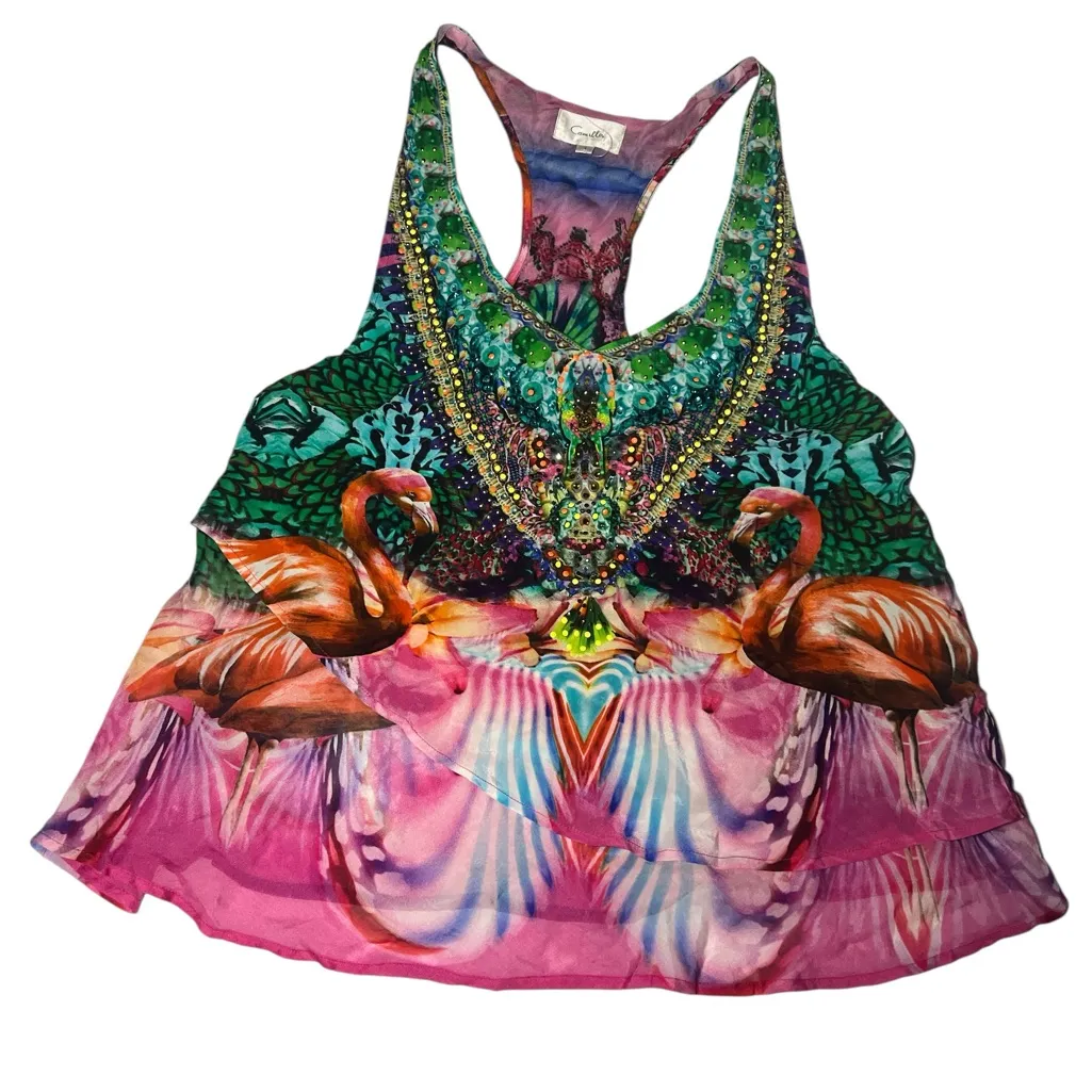 Camilla Awakened Utopia‎ Racer Back Top Size 1 Small - Image 2