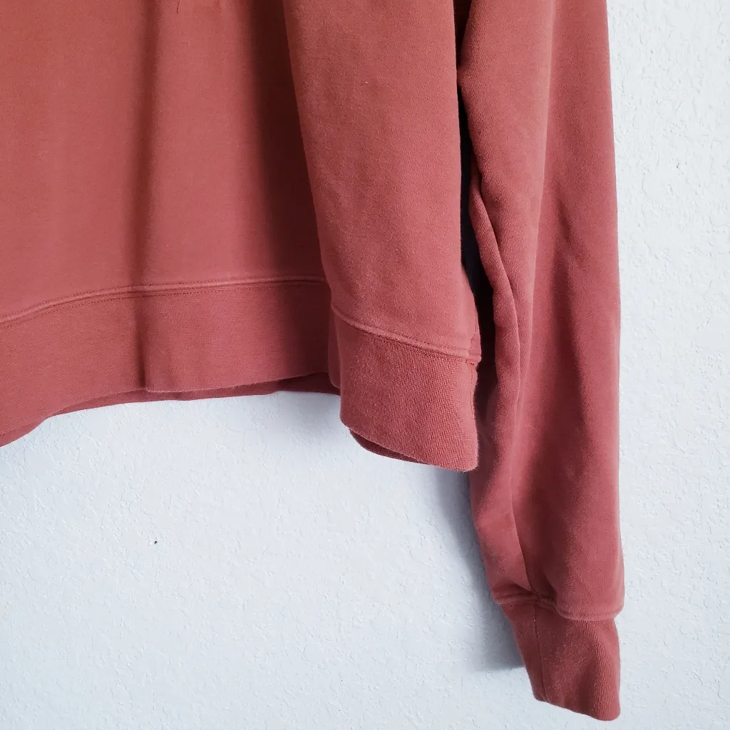 Fabletics  Kate Half Zip Pullover Jacket In Java Rust - Image 2