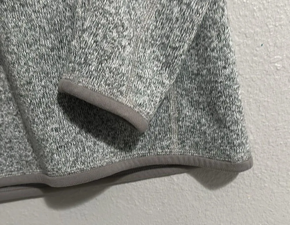 Like new PATAGONIA Women's Better Sweater® 1/4-Zip Fleece
Gray Fleece Pullover - Image 5