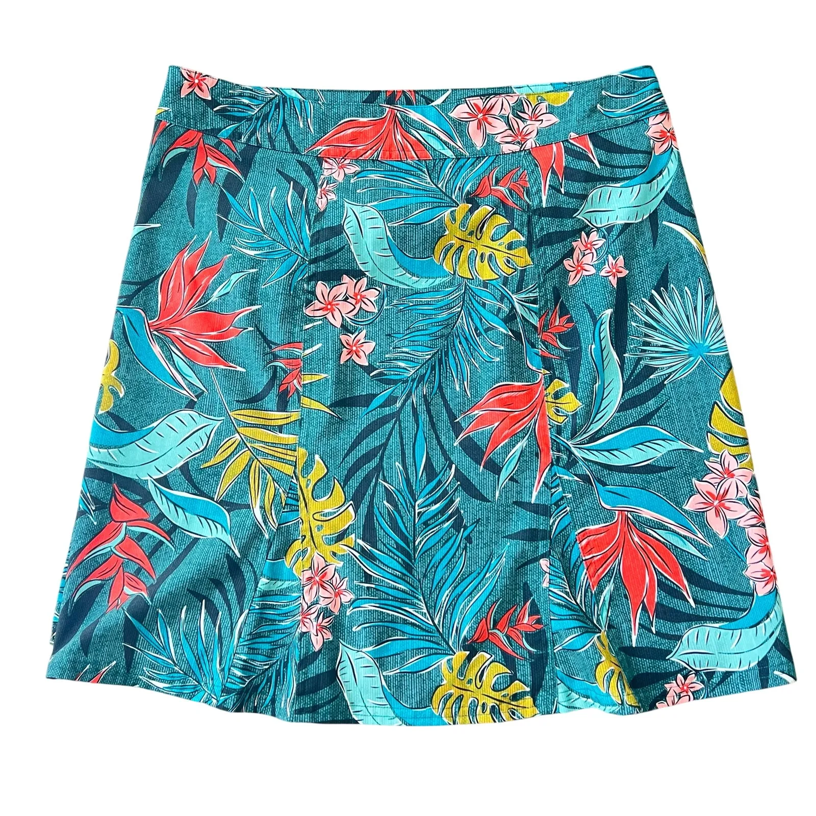 RipSkirt Hawaii Length 2 20” Green Bali Jungle Green Tropical Adjustable Wrap M Size M - Image 3