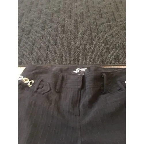 Sharagano Women's Pinstriped Dress Pants Slacks Size 8 Multicolor - Image 3