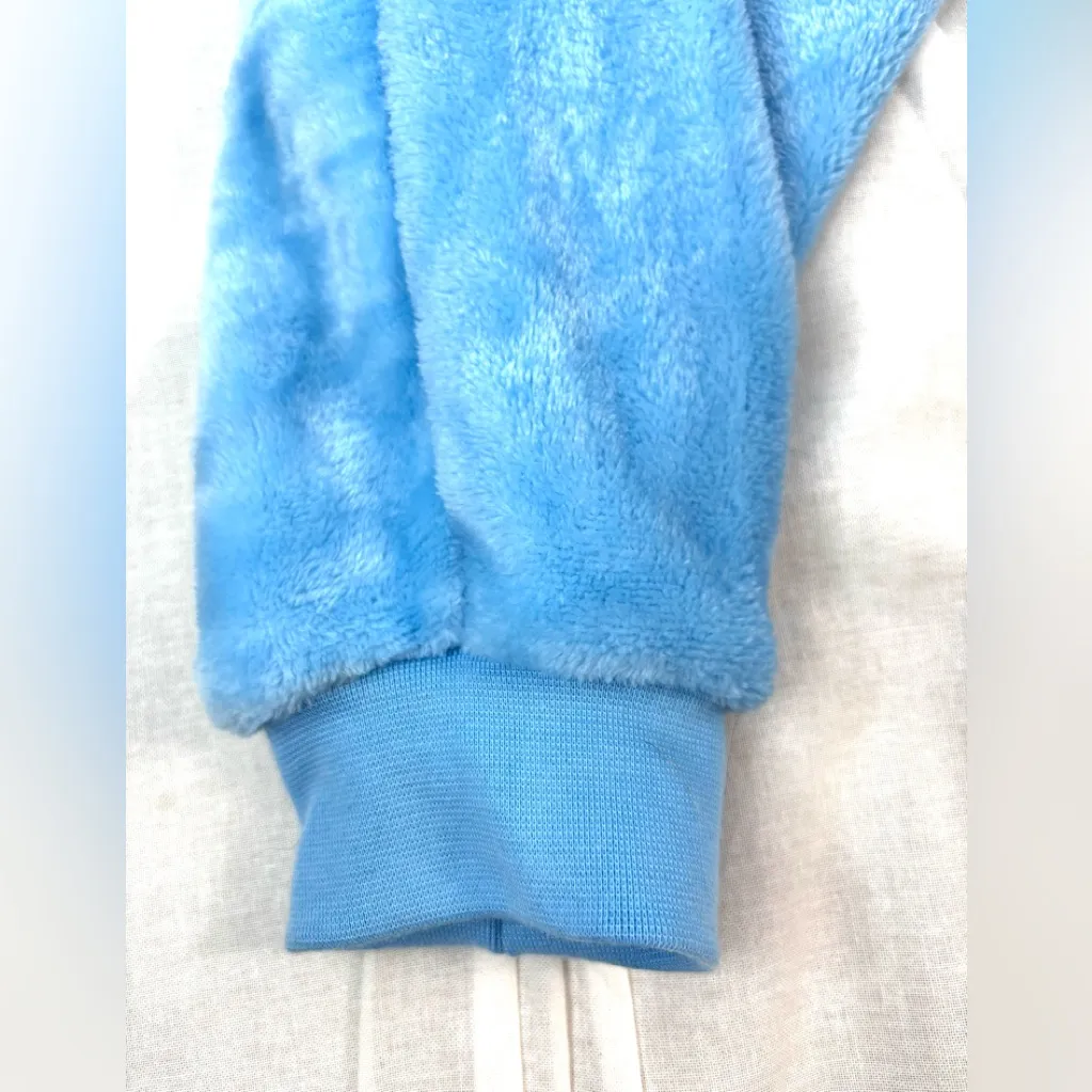 Cozusket S Cozplay Unicorn Plush Velour Costume Pink and Blue - Image 6