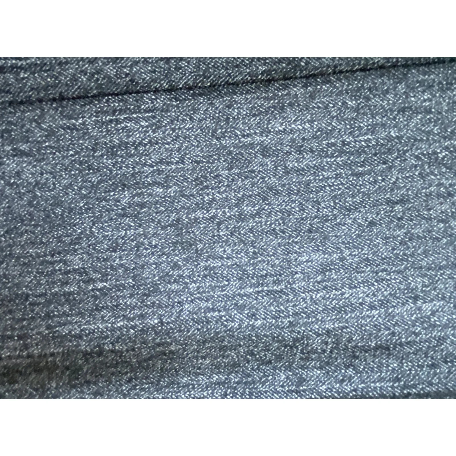 #15 Women's Chico's Sz: 1, Heathered Black Wide Leg Pants, 34" Inseam - Image 4