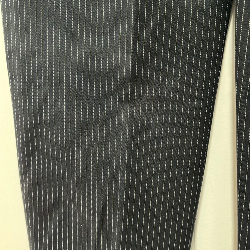 Signature Pin Stripe Pants Excellent Condition - Image 8