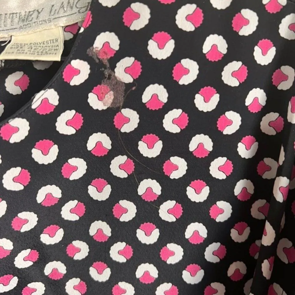 Whitney lang vintage top XL Black - Image 3