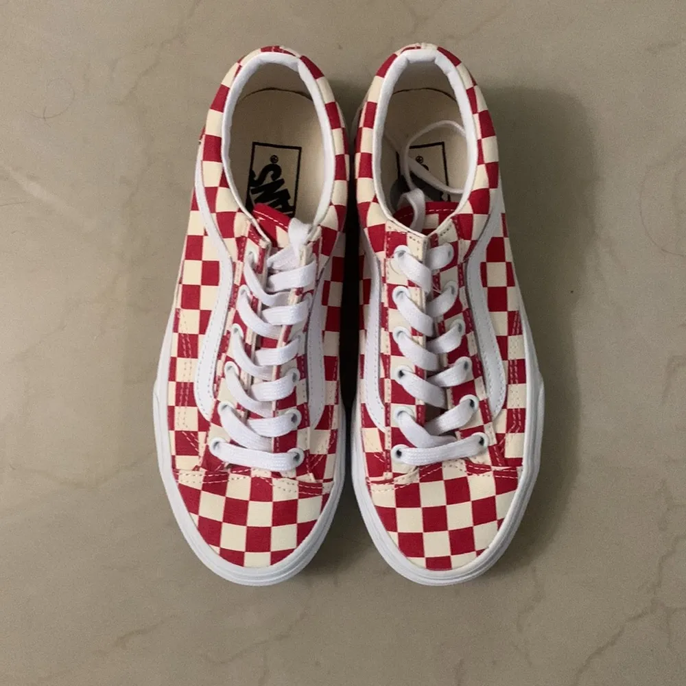 NWOT  Checkered Sneakers - Image 6