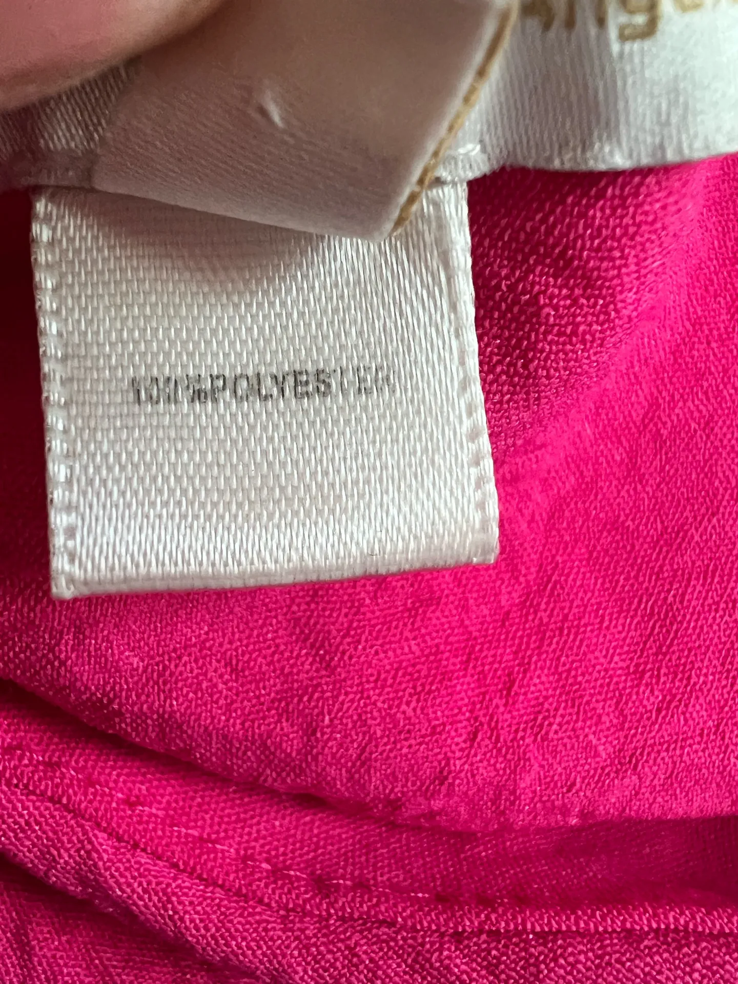 Monteau LA Vibrant Pink Ruched Dress - Image 5