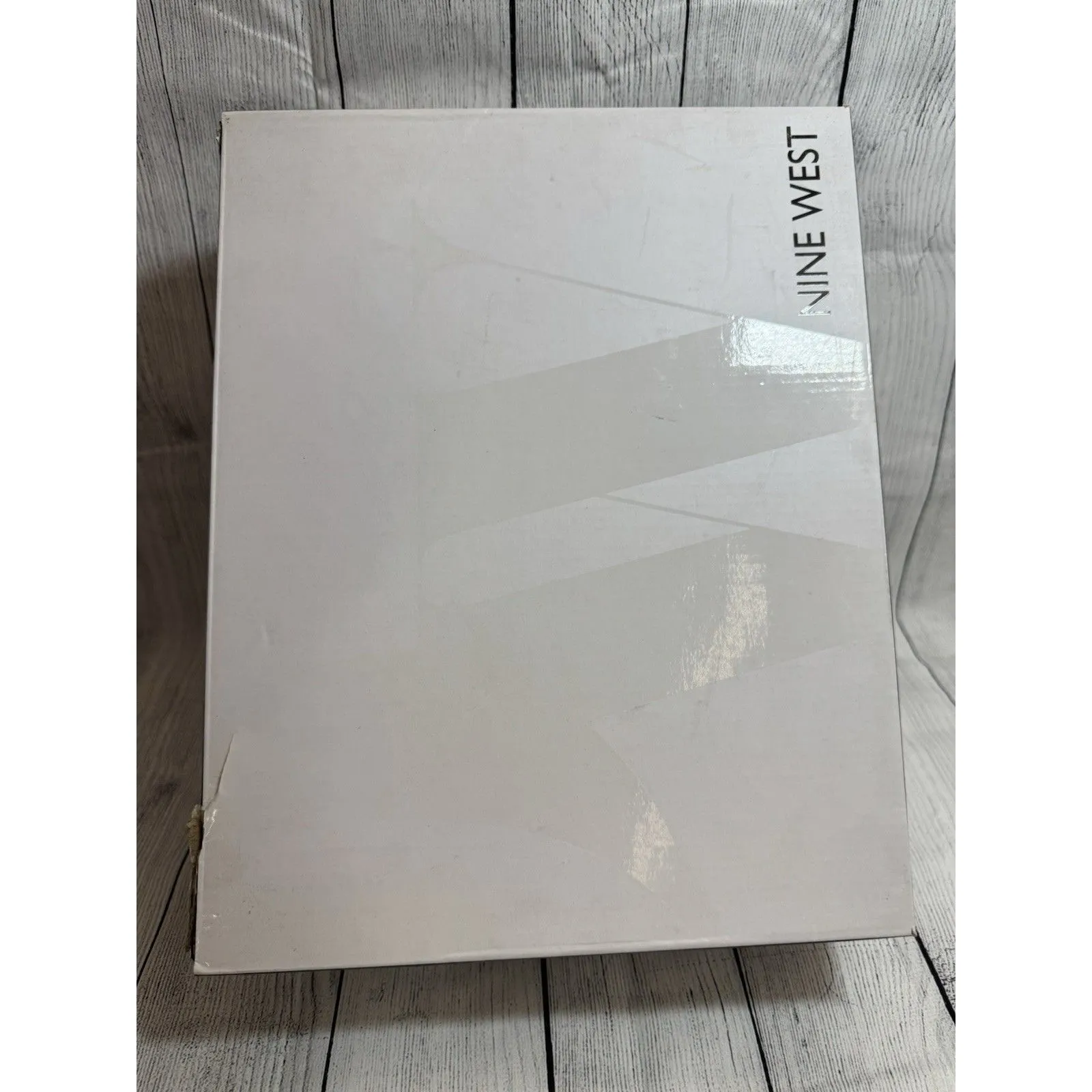 NINE WEST  Gray Faux Suede Fur Trim Hiking  Boots Sz 6.5 - Image 14