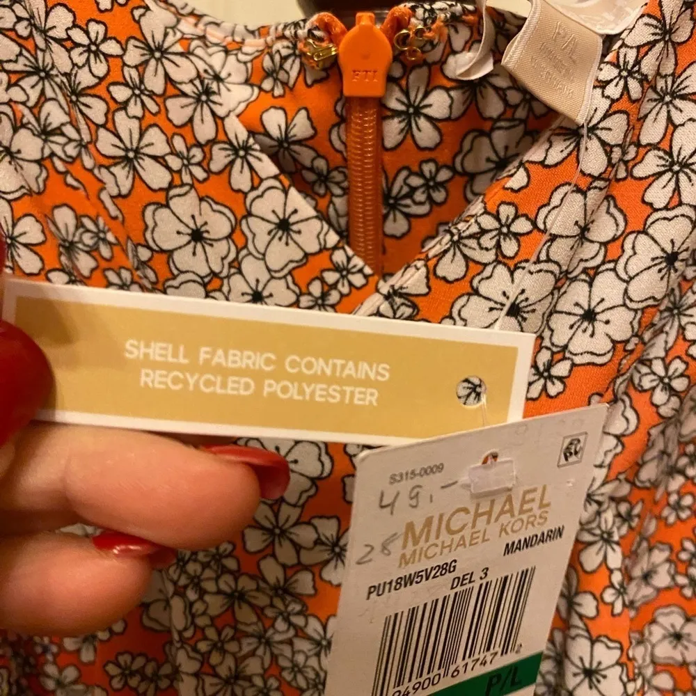 Michael Kors  FLORAL DRESS SIZE P/L - Image 85