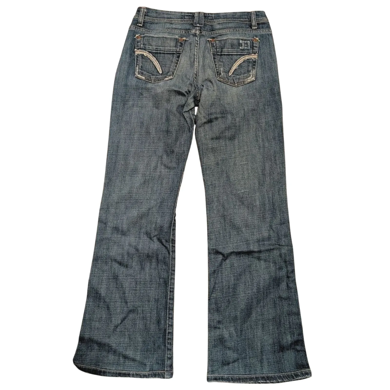Joe's Jeans 28 x 30 Harvy Bootcut Boot‎ Leg Designer Denim Rips Ripped - Image 2