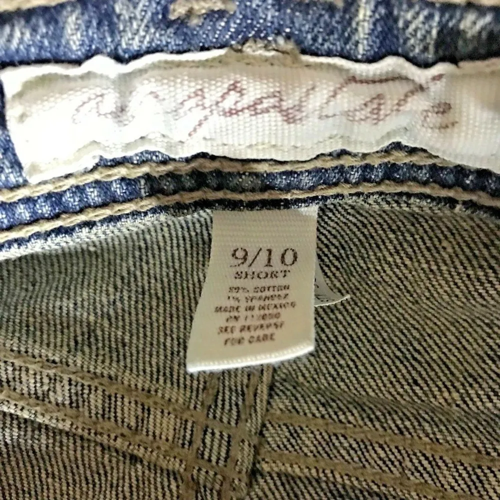 Aeropostale Chelsea Boot Cut Blue Jeans Womens Junior Size 9/10 Short Denim 29 - Image 2