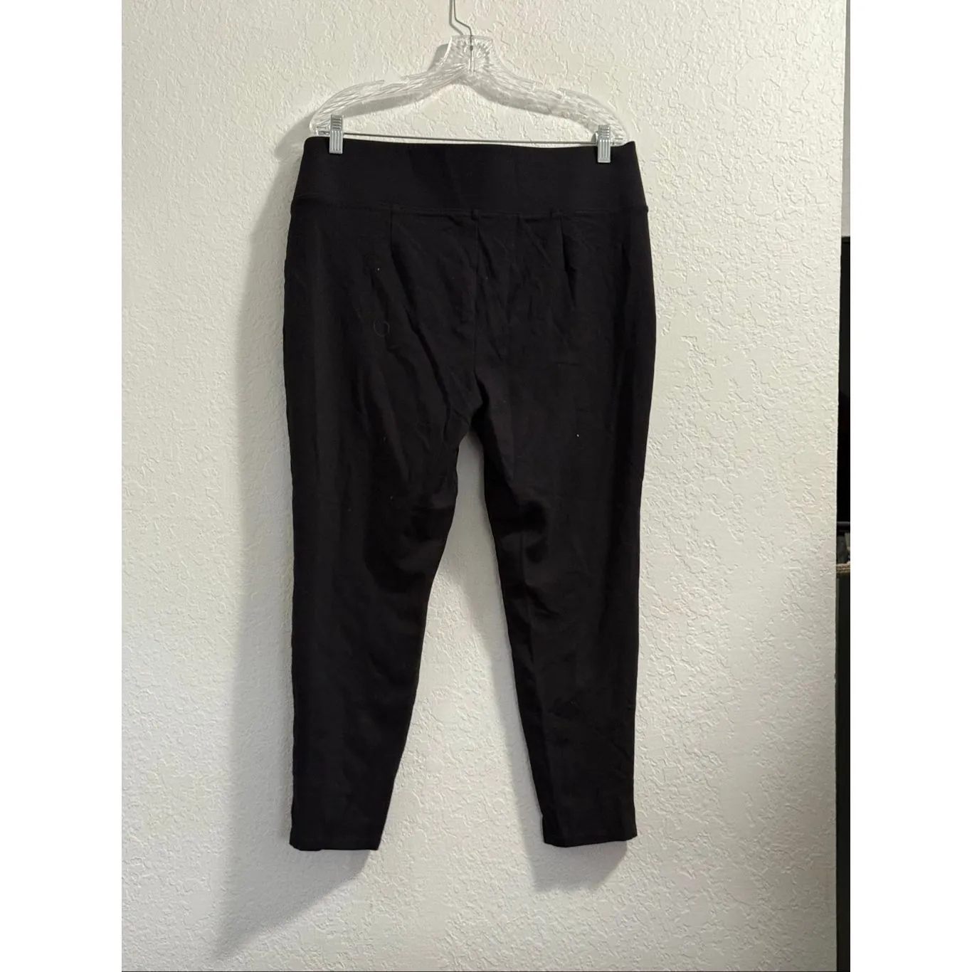 Nine West Leggings Womens 2x Black High Waist Stretch Ponte Pants Casual - Image 2