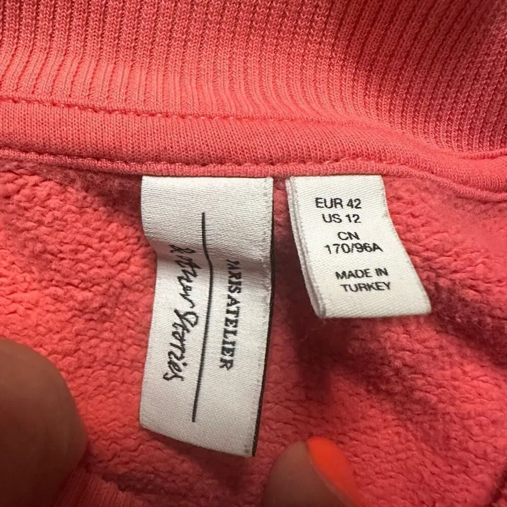 Paris Atelier & other stories rose crewneck 12 - Image 4