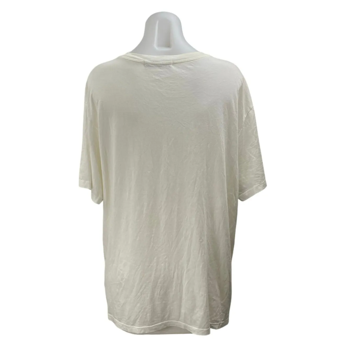 Daydreamer Rolling Stones White Short Sleeve Graphic Band Tee T-shirt Top Size L - Image 3