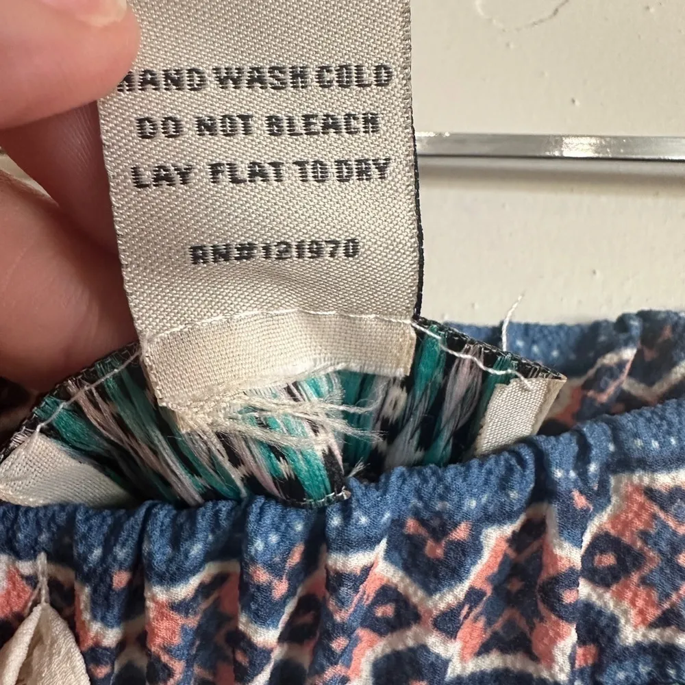 Flying tomato flowy wide leg floral pants sz S - Image 4