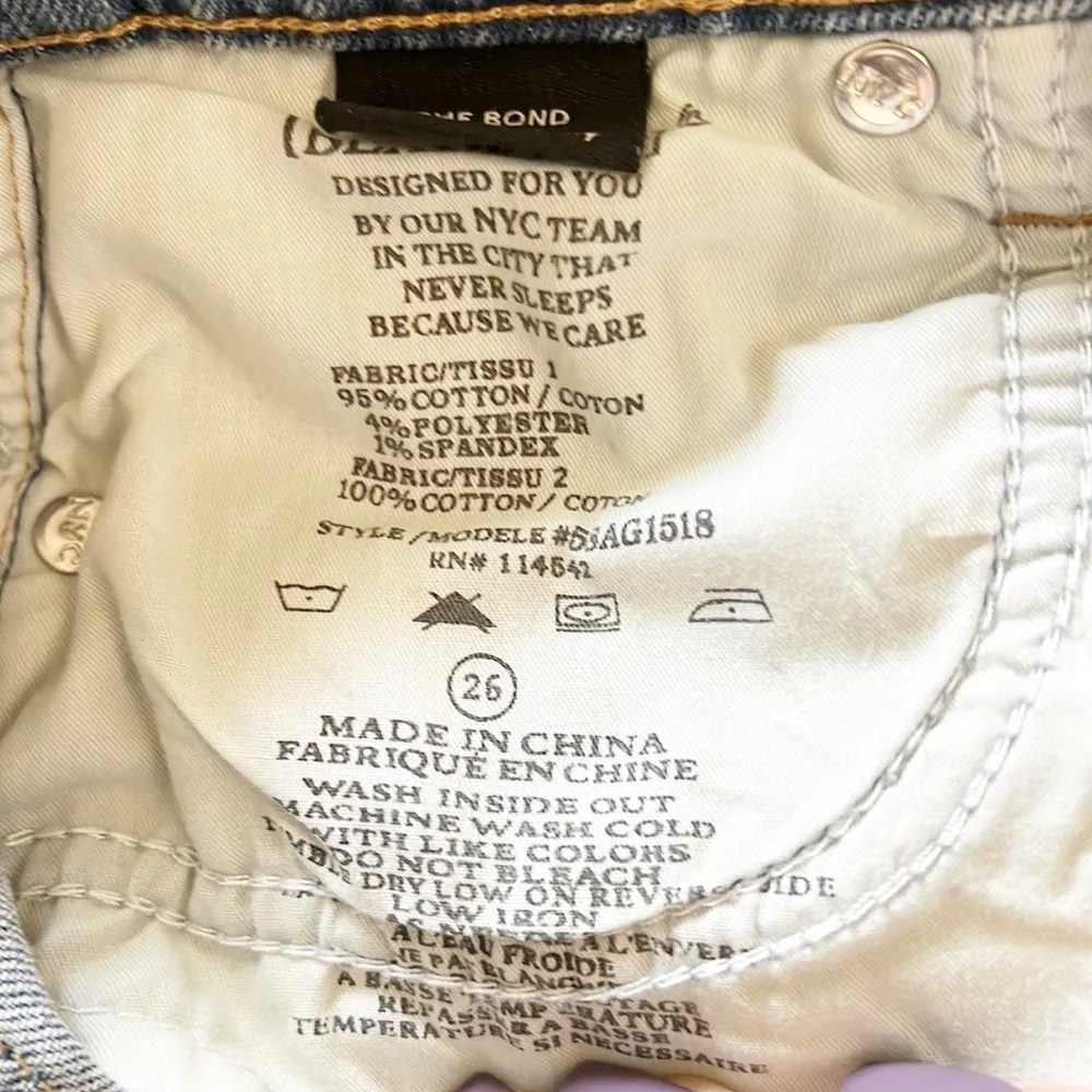 Blank NYC The Bond Mid Rise Skinny Distressed Jeans NEW - Image 13