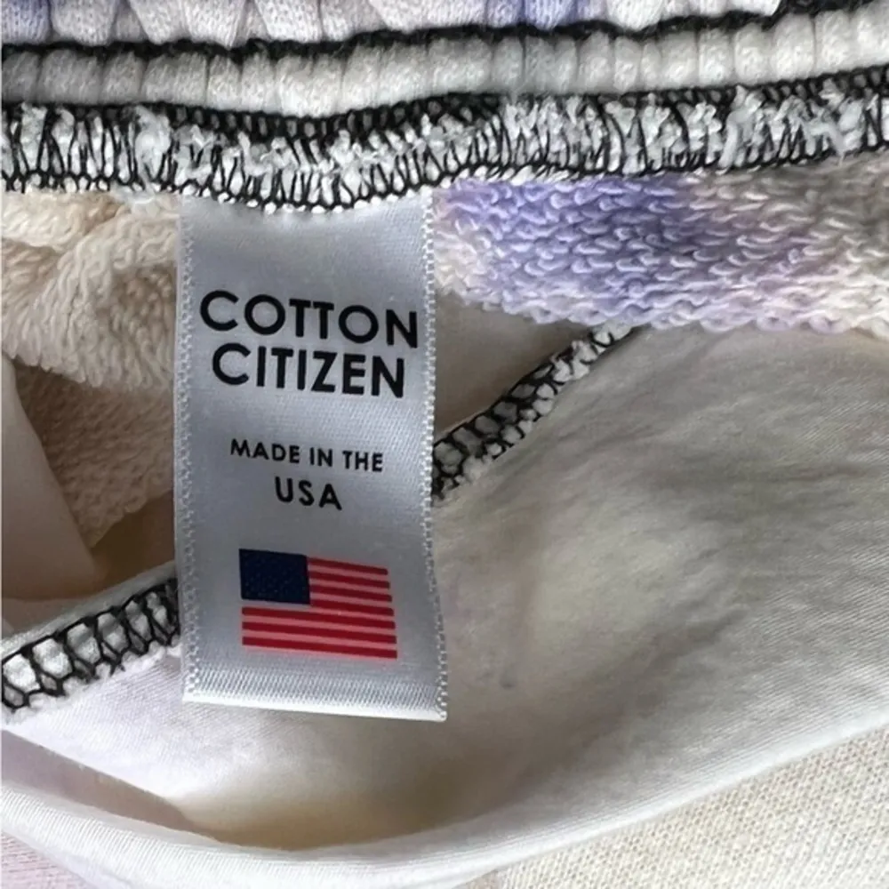 Cotton Citizen Brooklyn Tie Dye Lilac Blast Lounge Sweatpants Size XS NWT - Image 7