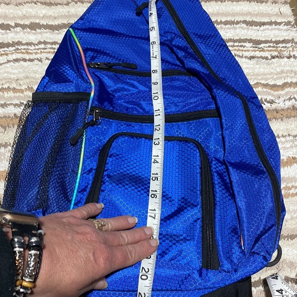 NWOT Crossbody back pack​​ Blue - Image 13