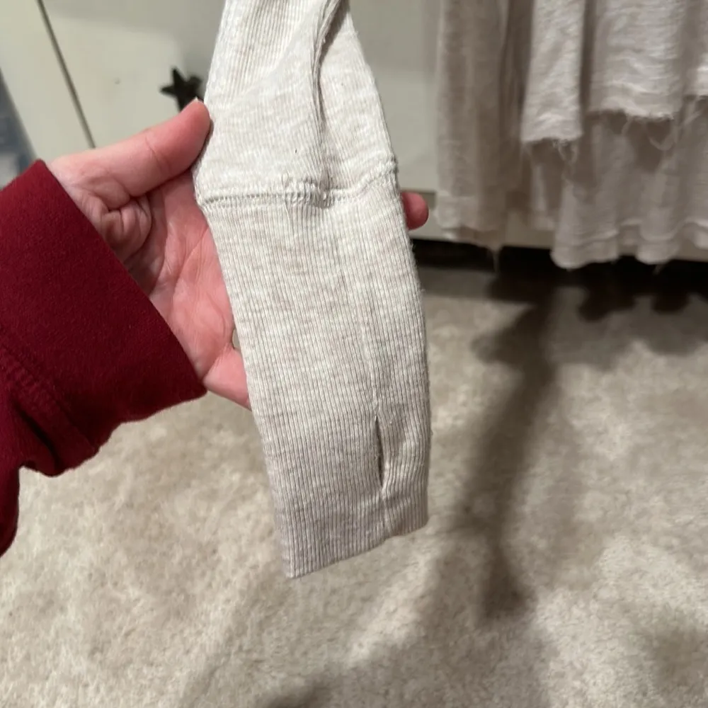 Free people waffle knit, long sleeve - Image 2