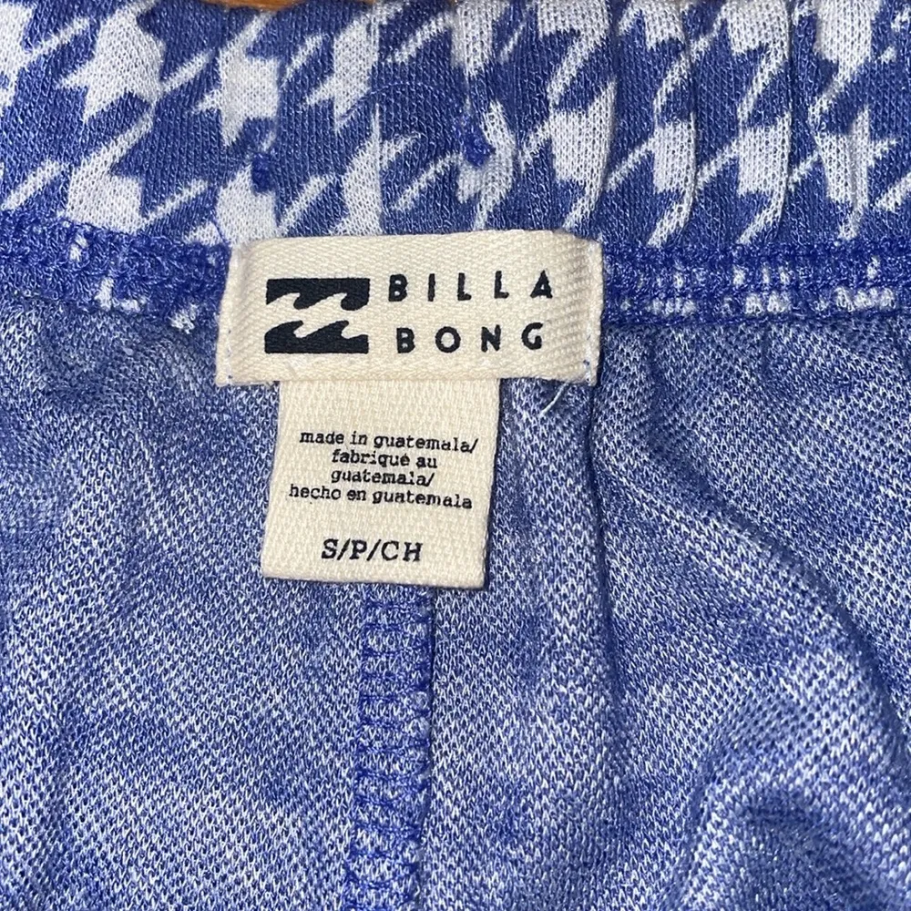 NWT billabong houndstooth pants - Image 2