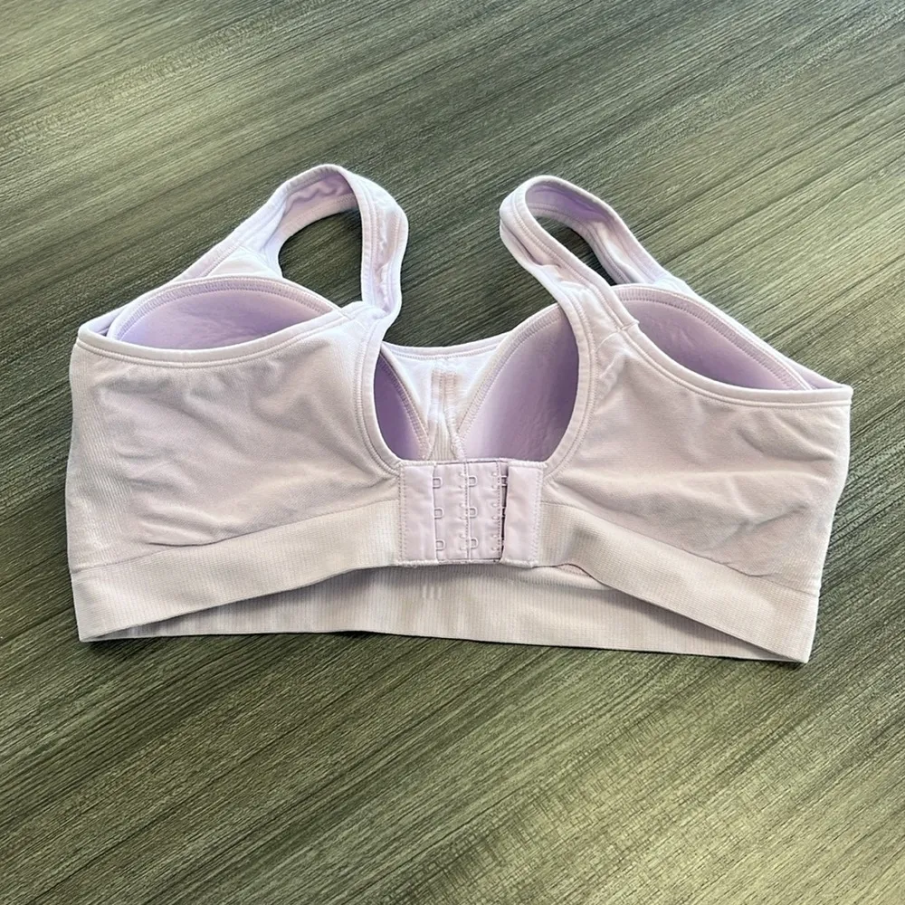 Truekind Daily Comfort Wireless Shaper Bra. Size L Purple Size L - Image 2