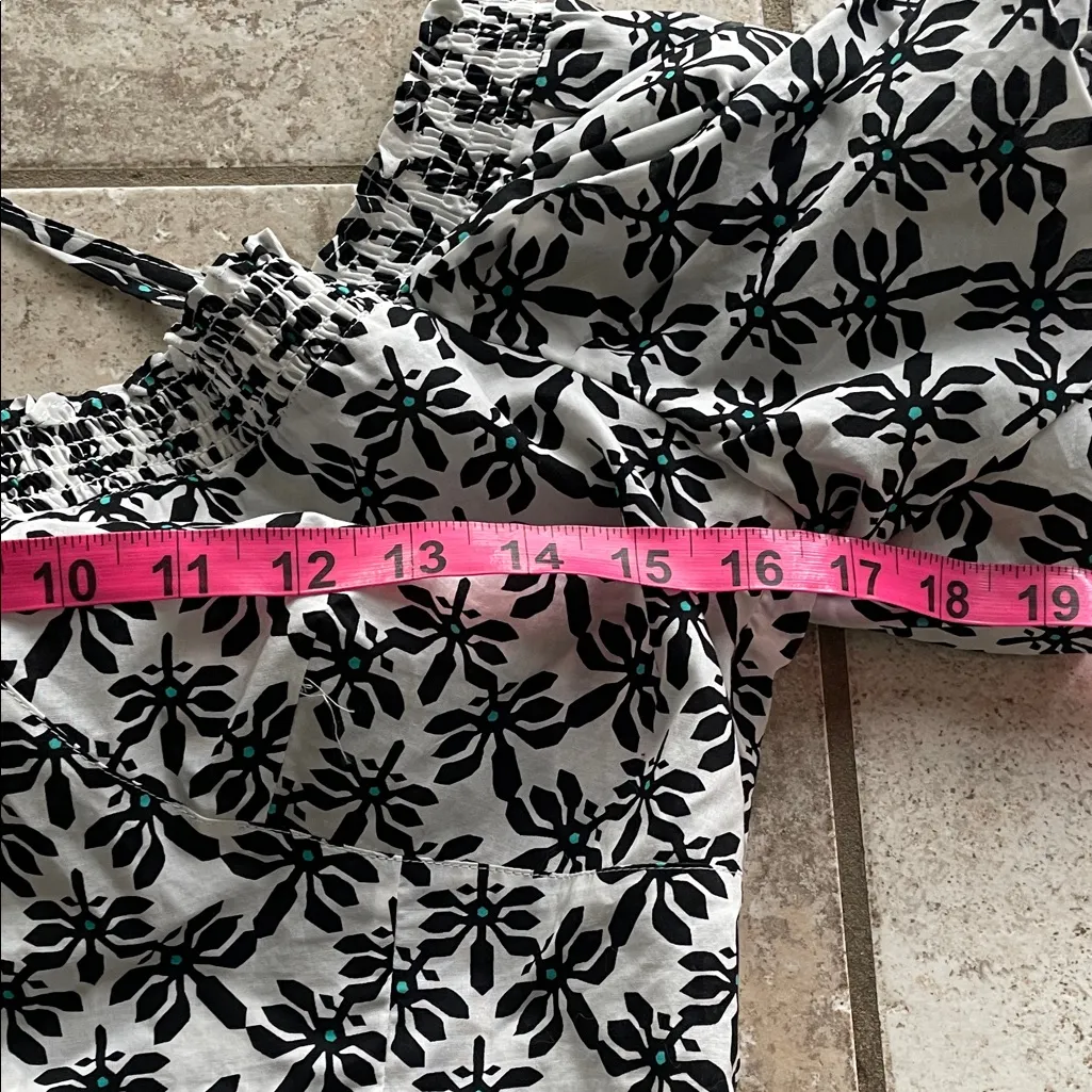 The Diane von Furstenberg Margaret Cold Shoulder Crop Top in Trellis - Image 12