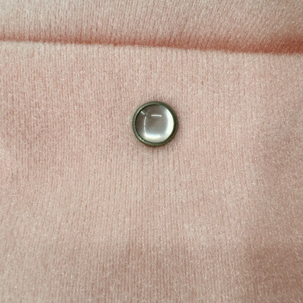 Vintage 80s Vanity Fair Pink Polyester Loungewear Pajama Cardigan Made in USA - Image 7