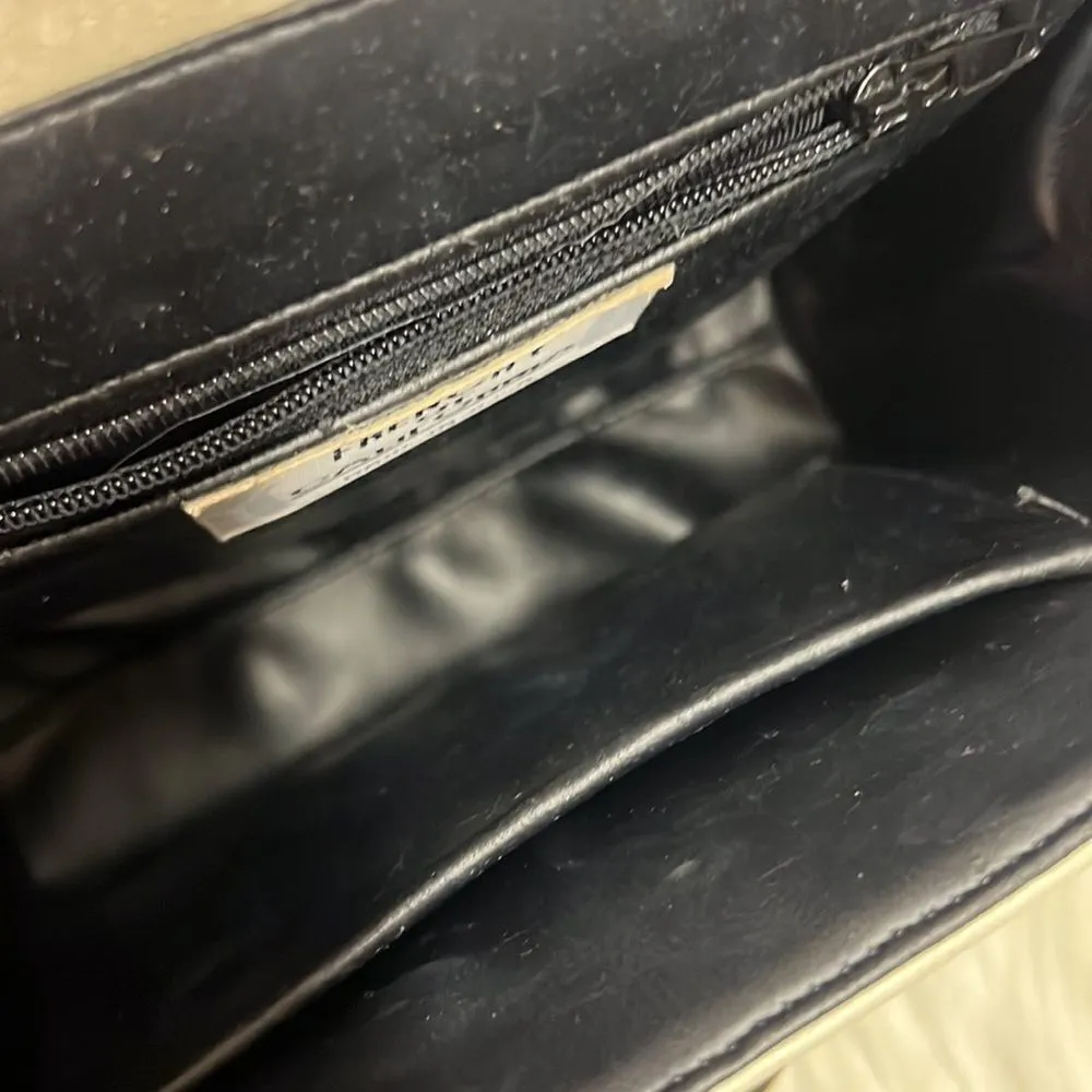 Vintage Frenchy of California Cream Evening Bag B30 Gold - Image 9