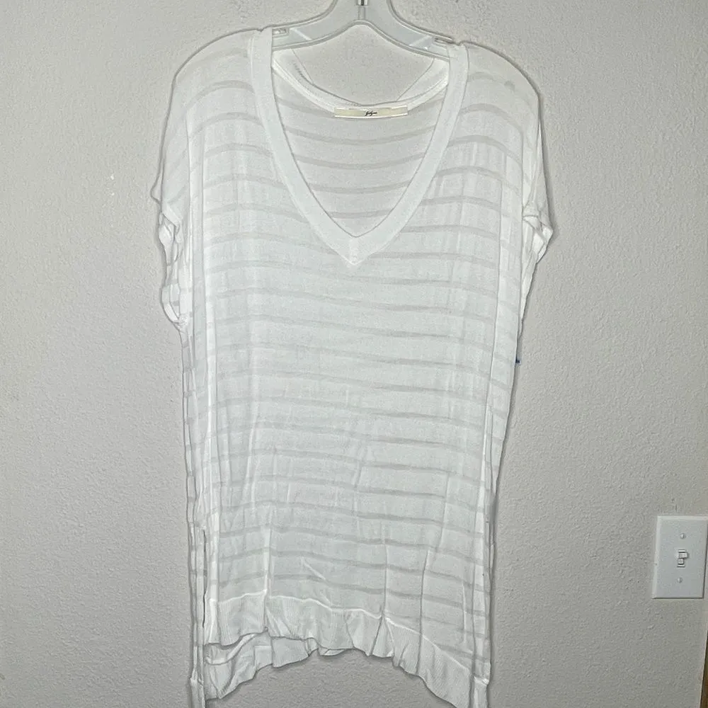 Gibson V-Neck Top‎ White - Image 5