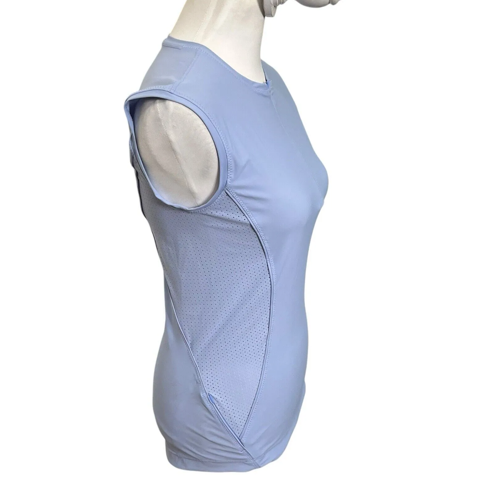 Athleta Pacifica II Tank UPF Swim Rashguard Periwinkle Women’s XS - Image 3