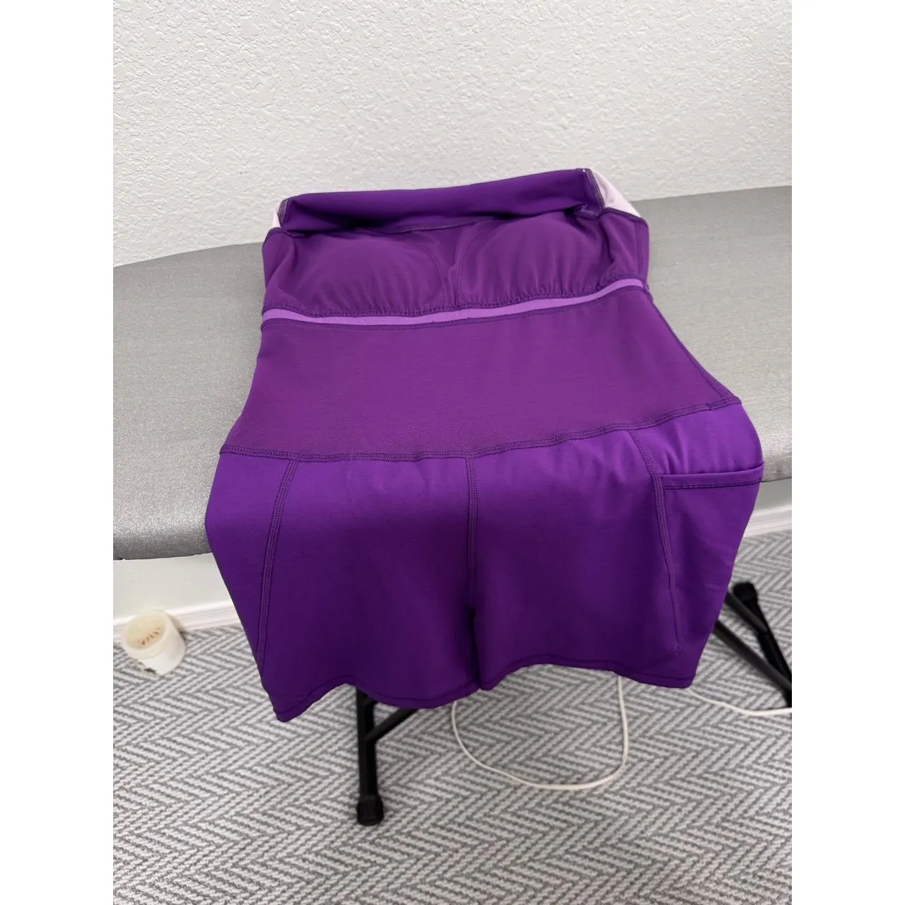 Sweaty Betty Purple Sleeveless Lavender Panels Racerback Workout Dress UK 8 US 6 - Image 8