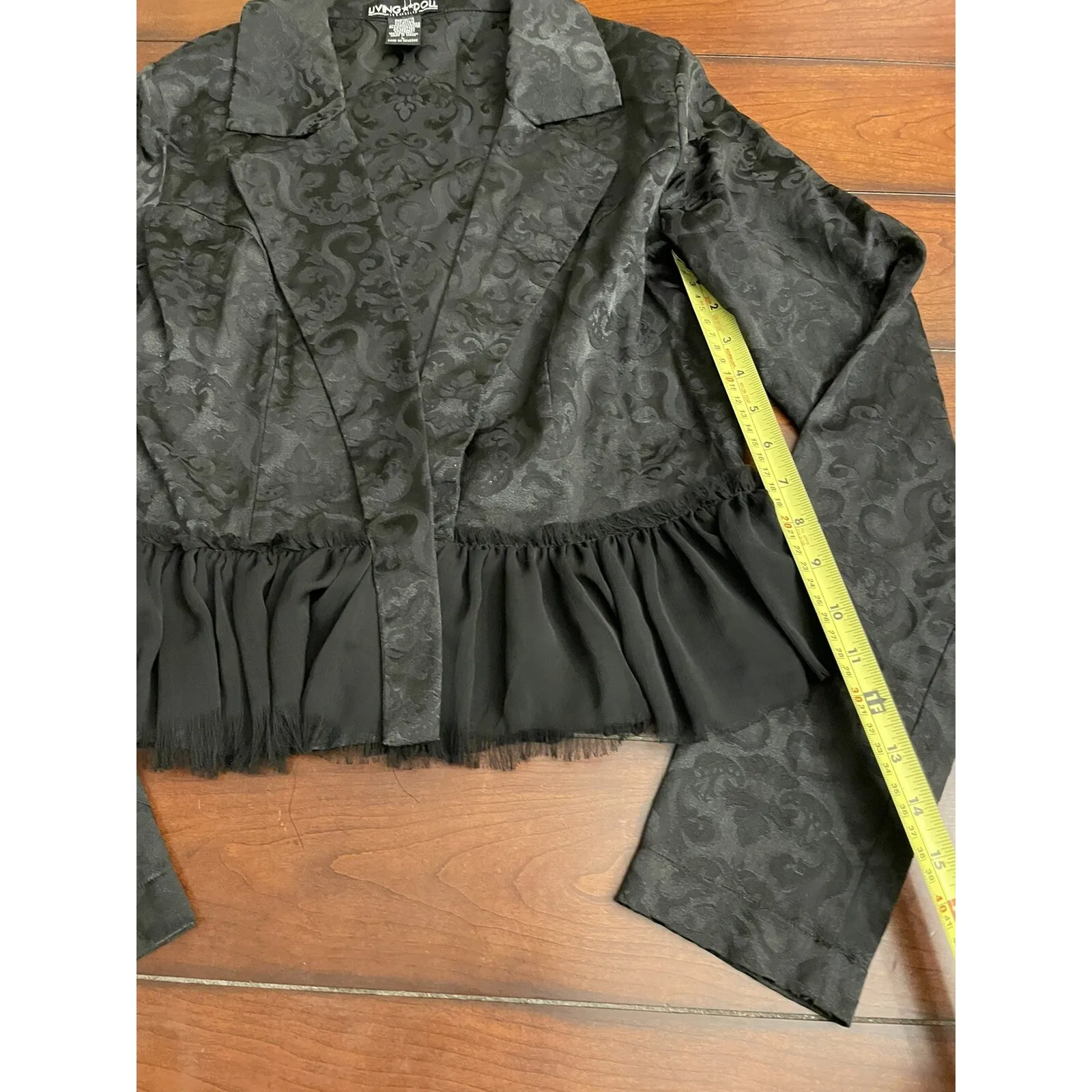 Living‎ Doll Paisley VTG Blazer - Image 4