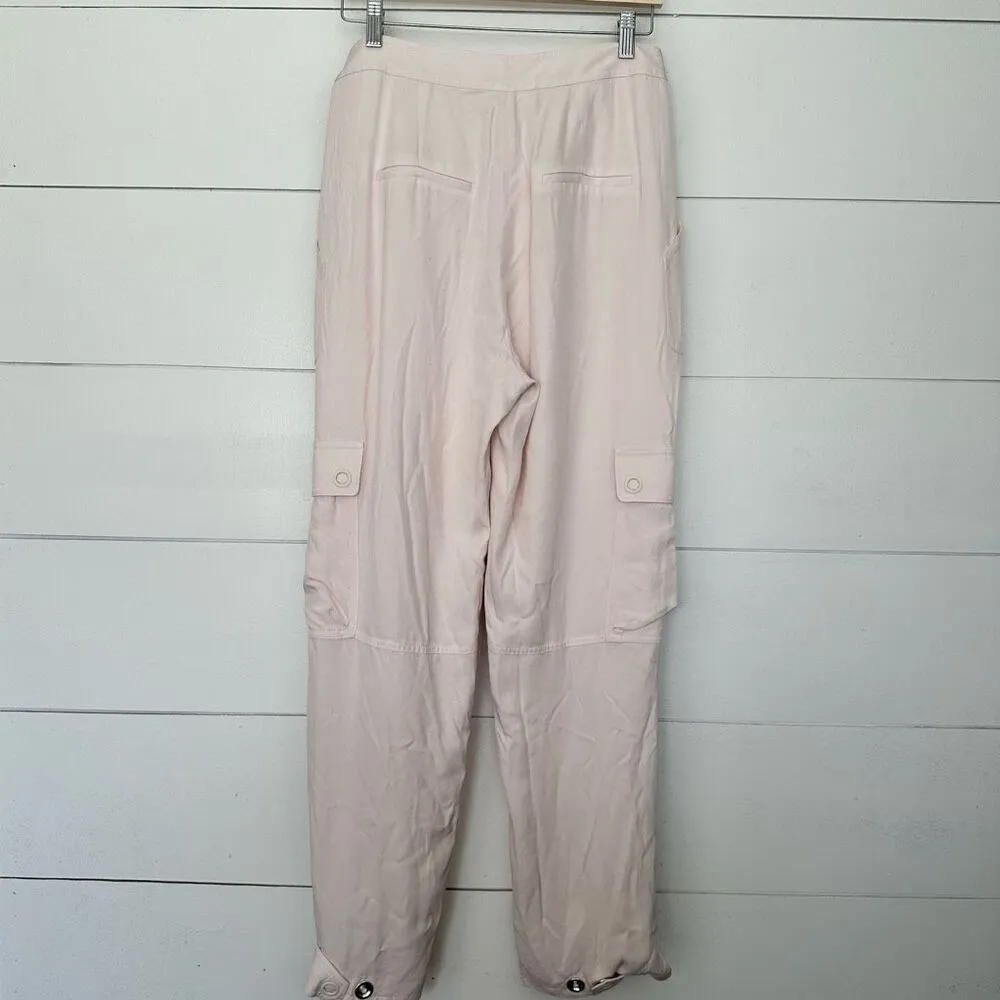Jonathan Simkhai Women’s 6 Light Pink Cargo Utility Pants - Image 4