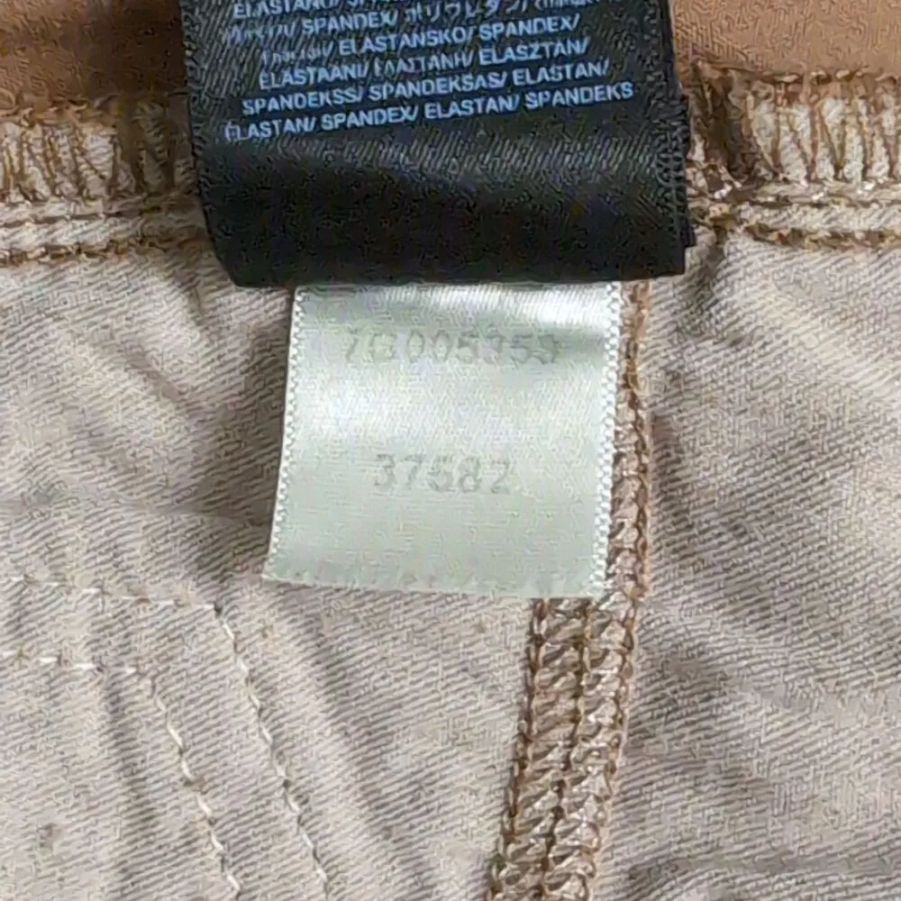 NWT Jen7 Brown Five Pocket Sateen Slim Straight Chinos Pants Size 8 - Image 11