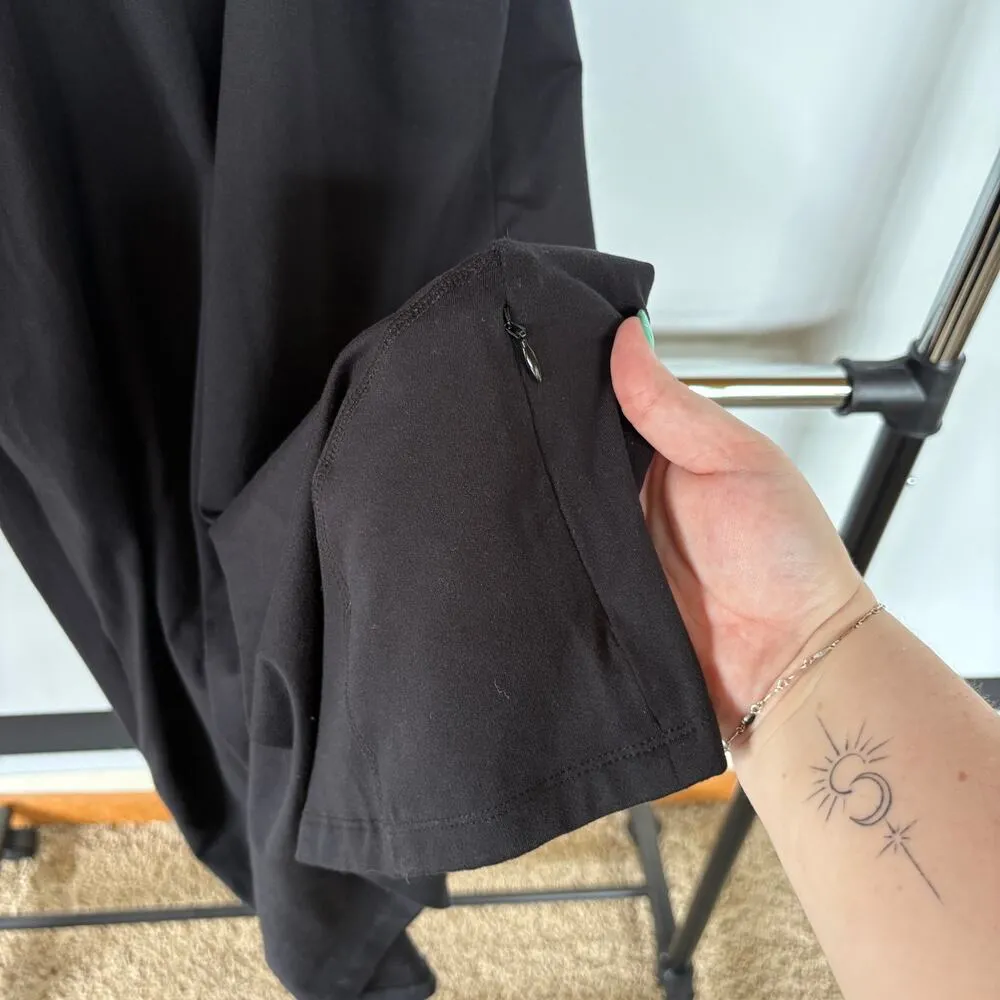 Title Nine Connelly Pink Tennis Pickleball Stripe Dress Athletic Racerback Large - Image 7