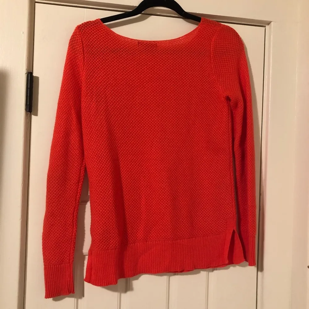 GAP Coral Crew Neck Sweater Lightweight Knit - Image 3
