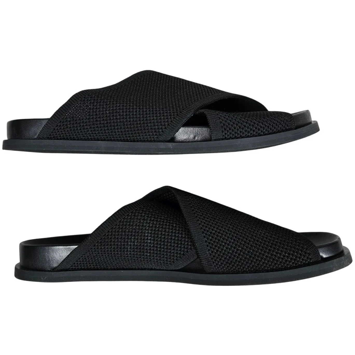 Everlane The ReKnit Form Crossover Sandal Black 9‎ NWT - Image 5