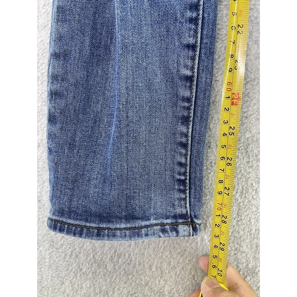 Kut From The Kloth Women's Blue Denim Jeans Cotton Blend Katy Boyfriend Size 4 - Image 5