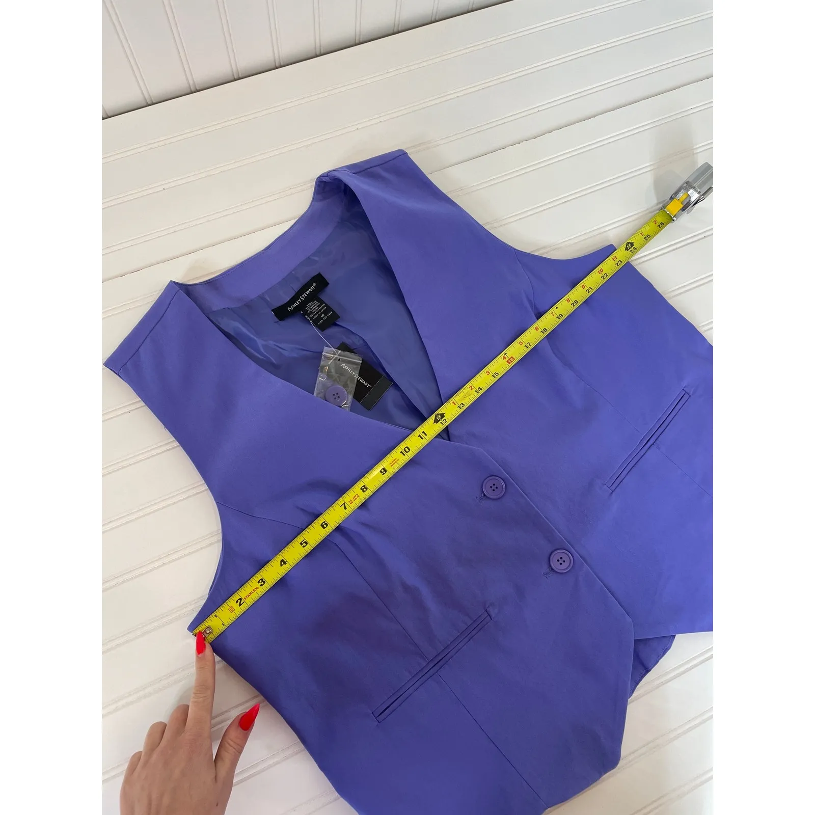 Ashley Stewart & Evri Wide Leg Cropped Pants & Working Vest Bundle Plus Size 18 - Image 5