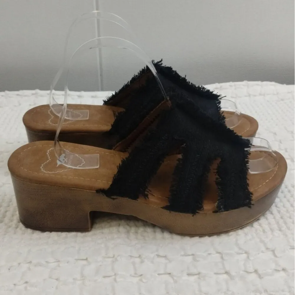Rocket Dog Women's Black/Brown Shoes/Sandals Size 9 SKU 3113 - Image 4
