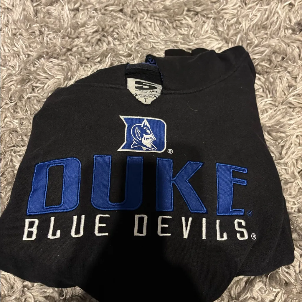 Duke Black Hoodie - Image 3