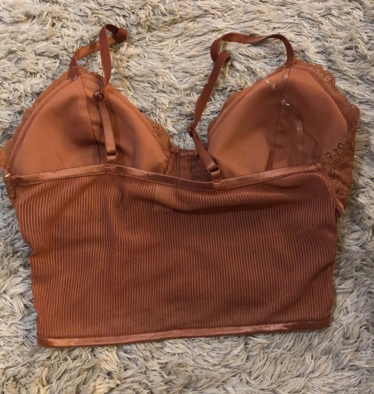 Bozzolo Mauve Bustier Top - Image 2
