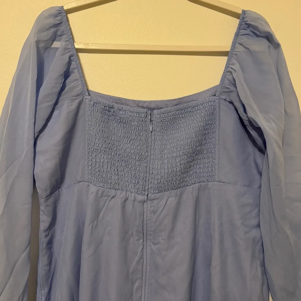 NEW Abercrombie & Fitch Emerson Chiffon Long-Sleeve Midi Dress Size XL P NWT - Image 8