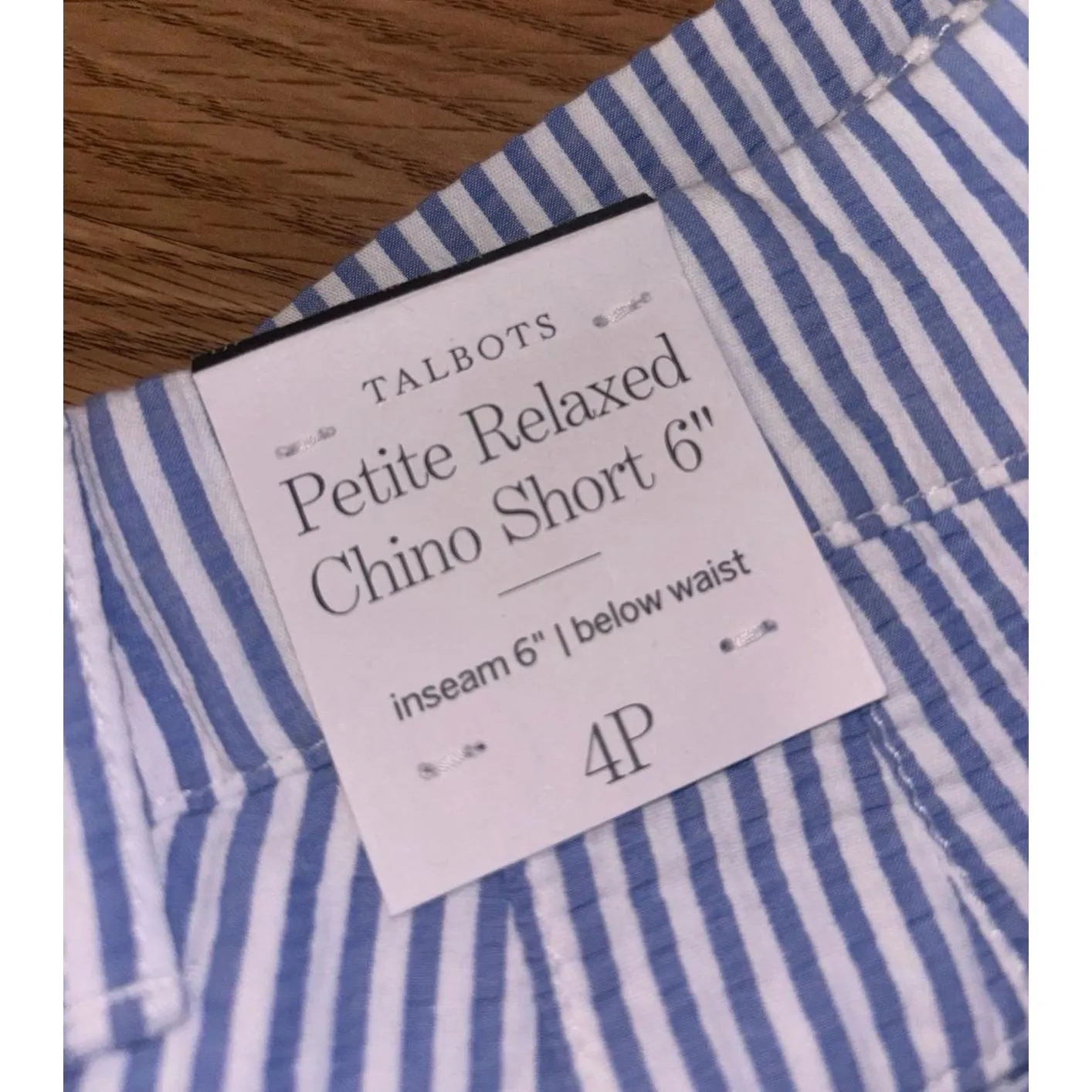 Talbots Petite Relaxed Chino Shorts Size 4 - Image 10